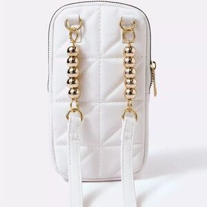Zara cross body quilted bag